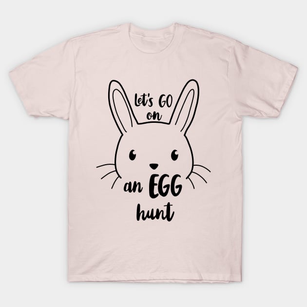 Easter Bunny - Egg Hunt T-Shirt by valentinahramov